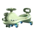 thumbnail image 1 of Kids Wiggle Car - Easy to Operate, Multi Functional, Innovative Design - Enhance Vitality, Child Safety - Dinosaur Models with Mute Flashing Music Models for Outdoor Ride On Toy, 1 of 8