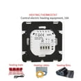 thumbnail image 1 of Home Smart Thermostat Programmable Winter For Water/Floor Heating Touchscreen Room Temperature Controller ,Easy to Install, 1 of 7