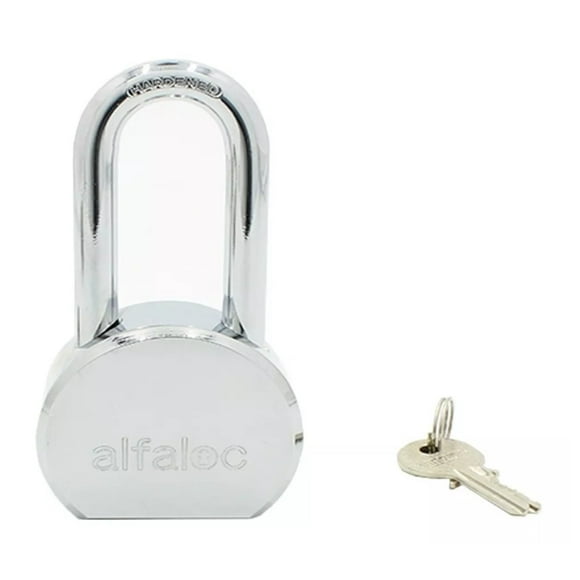 Candado de Acero Alfaloc 65 mm Nivel 7 Cilindro Latón Solido