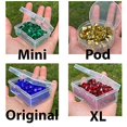 thumbnail image 3 of BitsBins XL de plástico transparente para guardar piezas de juego de mesa, 3 of 6