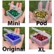 thumbnail image 3 of BitsBins XL de plástico transparente para guardar piezas de juego de mesa, 3 of 6