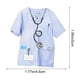 thumbnail image 3 of Colgante de uniforme de trabajador de la salud personalizado plano de acrílico 2D, ideal para decoraciones del Día de la Enfermera, regalos. No incluye llavero., 3 of 7