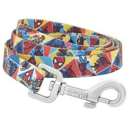 UPC: 0192268502768 | Marvel Spiderman Comics Dog Leash Size SM 6ft length 5/8” Wide