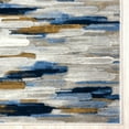thumbnail image 5 of Abani Porto Contemporary Abstract Area Rug Orange 6' x 9' N/A 6' x 9', 5 of 5