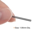 thumbnail image 2 of 2uds Clase x Acero Pasador Calibre 1,95mm Diámetro Métrico Tolerancia 0,001mm Conector Calibre Pasador, 2 of 5