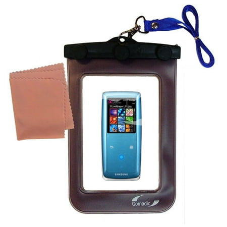 Gomadic Clean and Dry Waterproof Protective Case Suitablefor the Samsung YP-S3 Digital Media Player to use Underwater