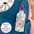 thumbnail image 4 of Just My Style Color Your Own Water Bottle, Pre-Designed, 6+, 4 of 7