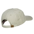 thumbnail image 4 of Mali Map Flag Embroidered Washed Cap - Stone OSFM, 4 of 5