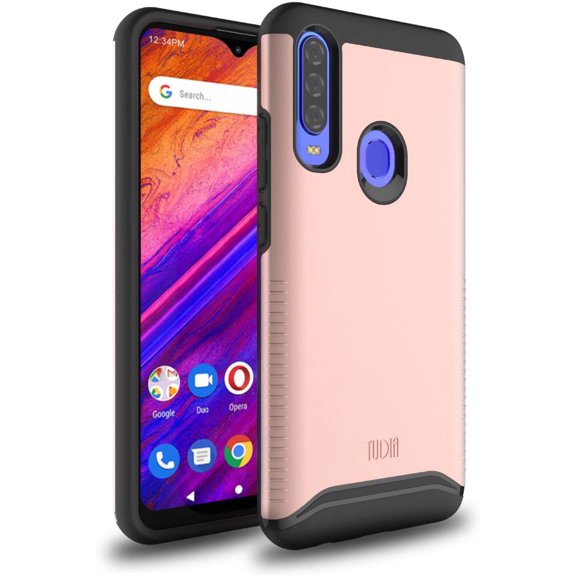 TUDIA DualShield Designed for BLU G9 Pro Case/BLU Vivo XII -6.3” Case, [Merge] Heavy Duty Protection Slim Hard Case for BLU G9 Pro/BLU Vivo XII (Rose Gold)