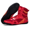 thumbnail image 4 of Zapatillas de lucha, boxeo y fitness para hombre y mujer (Rojo 46), 4 of 9