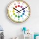 thumbnail image 2 of Silent Non Ticking Kids Wall Clock Battery Operated Colorful Decorative Clock For Children, 2 of 5
