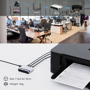 WAVLINK USB WiFi Wireless Print Server with 10/100Mbps LAN/Bridge, 480Mbps USB2.0, Support Wired/Wireless/Standalone Modes All RAW-supported Printers