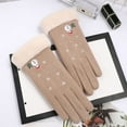 thumbnail image 6 of Levmjia Womens Gloves for Cold Weather Winter Gloves Clearance Warm Touchscreen Gloves Windproof Gloves For Women Girls Winter Using, 6 of 9