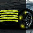 thumbnail image 1 of Motorcycle Stickers 20Pcs Reflective Stickers, Auto Stickers, Self-adhesive Reflective Tape for Night Safety, Wheel Stickers for Car, Motorcycle, Bike, High Visibility, Technology, 1 of 5
