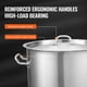 thumbnail image 5 of Olla Stockpot VEVOR 18/8 de acero inoxidable 42 L con base compuesta, 5 of 9