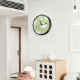 thumbnail image 6 of Indoor 12' Voice-Activated Luminous Decoration Wall Clock With LED Night Light Simple Hand-drawn Doodle Style, 6 of 8
