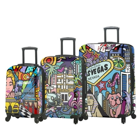 UPC 841795102391 product image for Mia Toro ITALY Jozza Life Style 3 Piece Hardside Spinner Luggage Set | upcitemdb.com