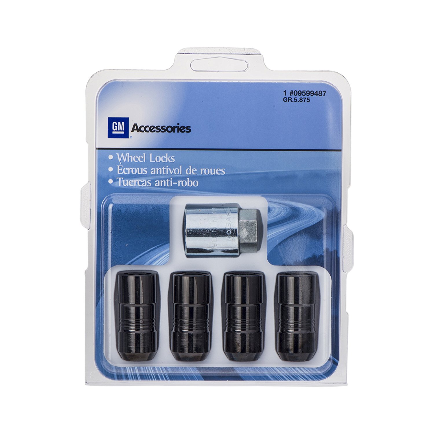 Wheel Lug Nut & Lock Kit, Black