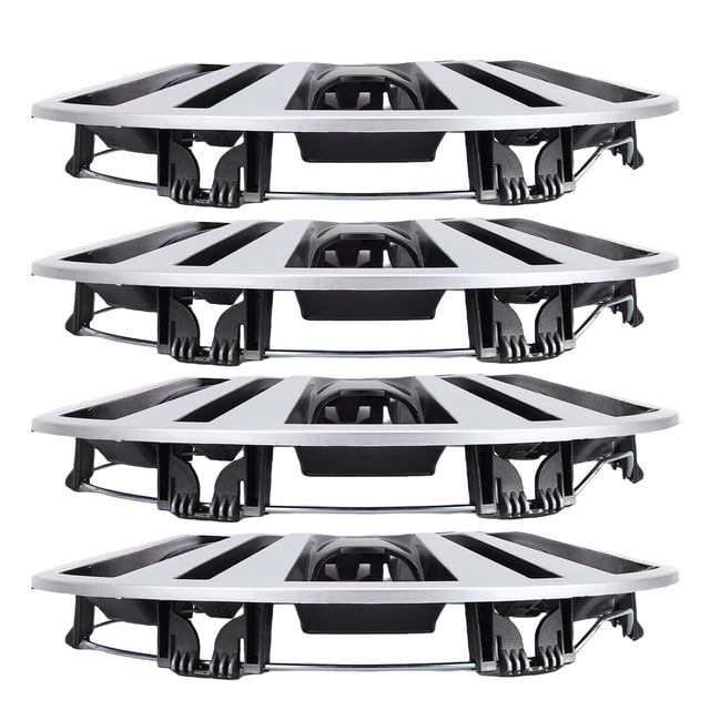 16 Inch ABS Snap On Hubcap Wheel Cover Set Universal Rim Hub Caps for Cars Trucks SUVs