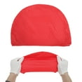 thumbnail image 5 of Unique Bargains 1 Pc Waterproof Ellipse Texture Swimming Cap Red, 5 of 6