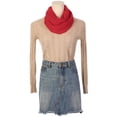 thumbnail image 3 of INSPIRAR CHIC Bufanda de Chiffon Sólido para Mujeres Ligera Suave Sheer Larga Envoltura para la Cabeza Chal Bufandas Roja 68.9x27.6 pulgadas, 3 of 7