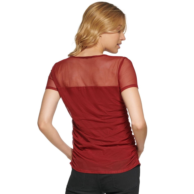 VTG 90s DKNY Flame Mesh Top VTG 90s DKNY Flame Mesh Top