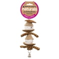thumbnail image 2 of Prevue Pet Products Naturals Clown Bird Toy with Rope and Paper, 2 of 4