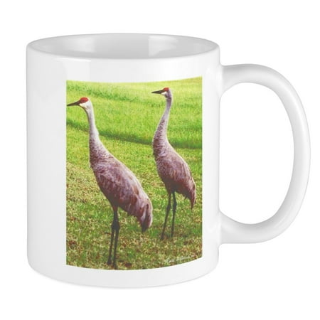

CafePress - Sandhill Cranes Mug - Ceramic Coffee Tea Novelty Mug Cup 11 oz
