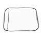 thumbnail image 2 of Anti-kick Mat PE Funda de asiento trasero transparente fácil de limpiar para automóvil (borde negro) Tmvgtek Accesorios para autos y motos, 2 of 3