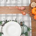 thumbnail image 4 of Fall Placemats, 12x18 Inch Set of 4 Buffalo Plaid Check Pumpkins Table Decoration for Kitchen Dining, Indoor & Outdoor Dinner Party (Orange Pumpkin) GP087-18, 4 of 5