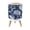 Color 5, variant on Small Trash Can with Lid Floral Skull Dark Botanical Gothic Style 1.8 Gallon Dog Proof Trash Can Round Garbage Can Waste Bin Wastebasket for Bathroom Bedroom Living Room