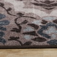 thumbnail image 6 of Superior Chloe Floral Indoor Runner Area Rug, 2' 7" x 6', Chocolate, 6 of 7