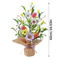 thumbnail image 3 of Easter Decorative Eggs Simulation Of Green Branches Holiday Desktop Atmosphere Decorative Eggs, 3 of 7