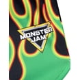 thumbnail image 5 of Monster Jam Big Boys' Athletic 2-Piece T-Shirt and Shorts Set Grave Digger Flames, 5 of 6