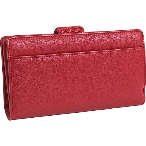 Buxton Hailey Super Wallet Red