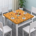 thumbnail image 3 of Halloween Themed Elastic Edge Tablecloth 36x36 Inch Square - Features Festive Ghosts and Pumpkins Pattern for Party Decor, 3 of 6