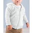 thumbnail image 1 of Sudadera polar con cremallera para bebé BLANCO 6MOS pieles de conejo 3446, 1 of 1
