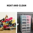 thumbnail image 3 of Transparent Plastic Shoe Box Shoe Storage Box Shoe Box Shoe Box Shoe Storage, 3 of 10