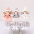 thumbnail image 5 of 2021 Muñeco de ángel de peluche de Navidad Juguete colgante Adornos colgantes Decoraciones para árboles de Navidad de Año Nuevo 2022 Decoración navideña Decoración del hogar, 5 of 5