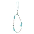 thumbnail image 1 of Miangastore Chic Phone Rope Phone Lanyard Blue Stone Anti-lost 1Pcs Phone Decor, 1 of 8