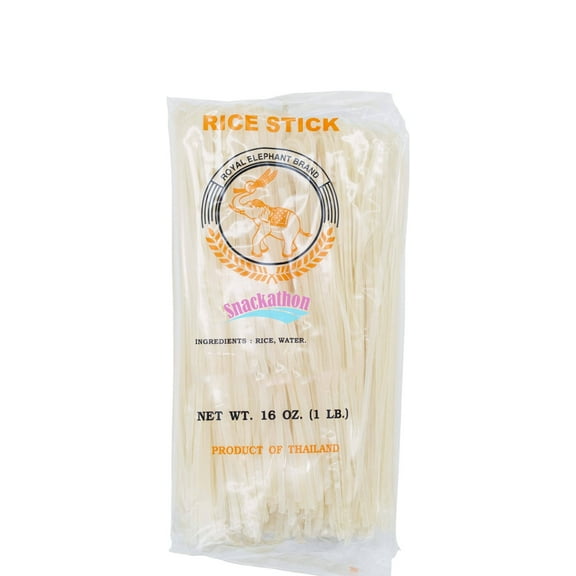 Snackathon Pad Thai Style Rice Stick Noodles, 3 mm Width, 16 oz