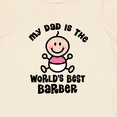 thumbnail image 4 of Inktastic My Daddy Worlds Best Barber Girls Baby T-Shirt, 4 of 5