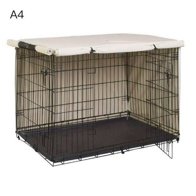 Pet Dog Cages Cover Kennel Outside Multifunction Durable Dustproof Washable Protective Dust-proof Waterproof Crate