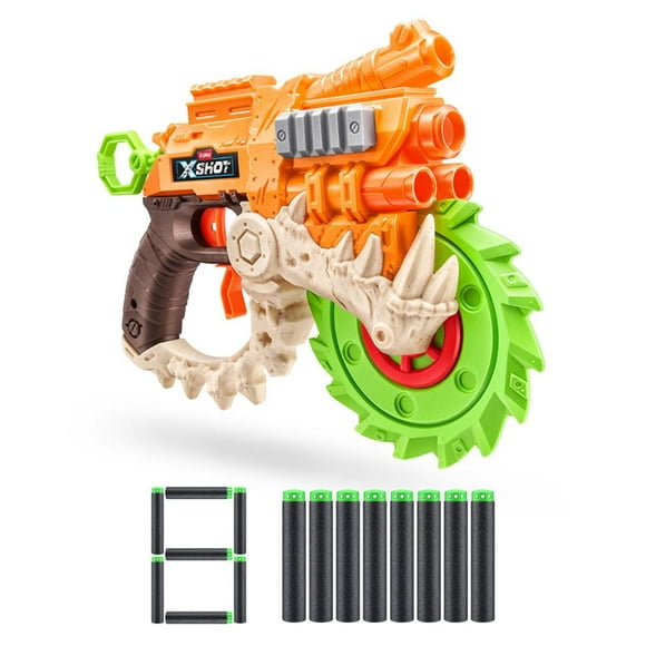 XSHOT Insanity HorrorFire Reaper X (8 fléchettes) Mousse Blaster pour gamins