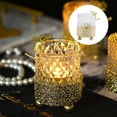 thumbnail image 3 of GROWTH TANK Wedding Glass Candle Holder Votive Candlestick Dining Table Centerpiece Banquet Triangle, 3 of 9