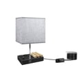 thumbnail image 1 of Luz De Mesa Multifuncional Luz De Noche Lámpara De Lectura De Cabecera Con Atenuación Continua Con Pantalla De Tela 2 Puertos Usb 2 Salidas De Ca De Estar Oficina Minnieouse HA018365-00, 1 of 7