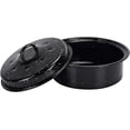 thumbnail image 5 of 3-QT Black Covered Round Roaster Pan, 5 of 5