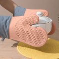 thumbnail image 4 of XWSHYW Utensilios y Gadgets de Cocina. Guantes para Microondas Aislamiento Antiescaldado Horno Especial Cocina Hornear Artefacto Grueso a Prueba de Calor de Alta Temperatura, 4 of 6