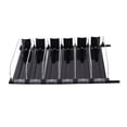 thumbnail image 1 of Fridge Drink Organizer Pusher,6 Rows Width Adjustable Can Dispenser With Automatic Pusher Glide Refrigerator Beer Can Dispenser For Fridge Pantry Kitchen, 1 of 8