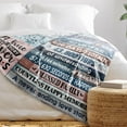 thumbnail image 4 of LHSHID Wooden Blanket Gift for Wife Husband 5th Wedding Anniversary 60x80in, 4 of 7